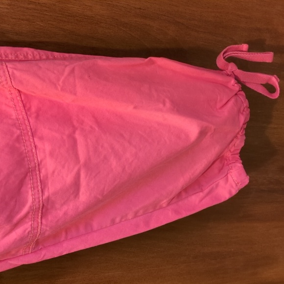 Sundance Rippling Tides Cotton High Rise Utility Pants in Coral Size XL - Picture 5 of 10